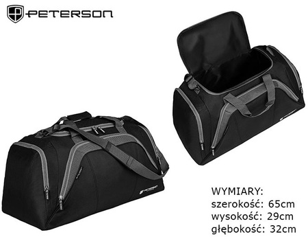 Torba podróżna z poliestru PETERSON PTN TP27-D