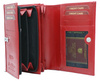 Portfel damski skórzany PTN D15-NGV Red
