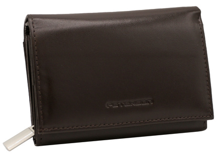 Portfel damski skórzany PTN RD-02-NGV Brown