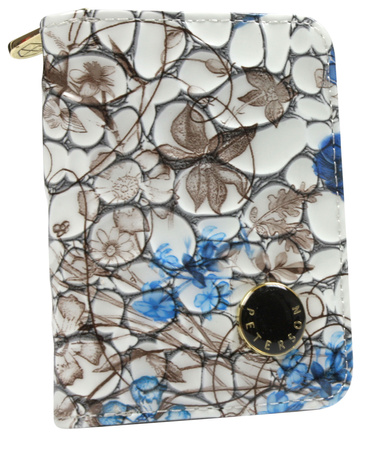 Portfel damski skóra+PU PTN PH33-LFL Blue