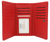 Portfel damski PU na blistrze GD23-DNM Red