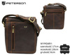 PTN leather bag TB-7032-COM COGNAC
