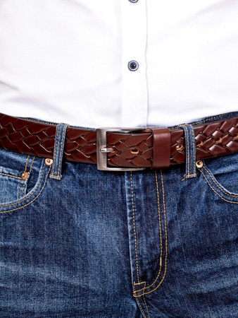 Pasek skórzany ROVICKY PRS-04-BGE