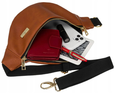 Saszetka z eko skóry PETERSON PTN SASZETKA 2K