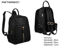 Plecak damski PU PTN G7486 Black