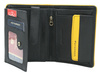Peterson wallet sk. PTN 303.03 BLACK+YELLOW