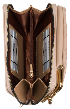 Torebko Portfel PU R-MBV-03 Beige