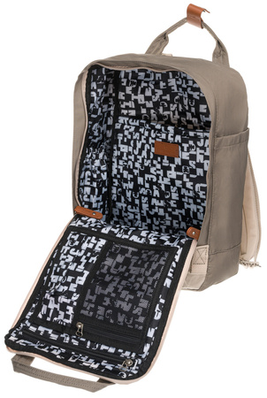 LULUCASTAGNETTE NANO textile backpack