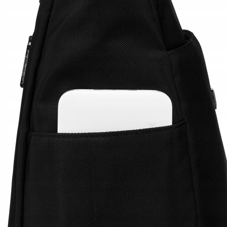 A women's shoulder shopper bag PTN CTY-04 Black