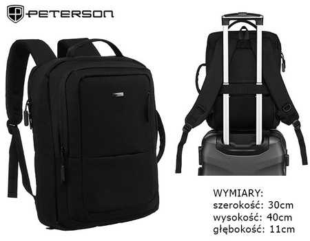 Plecak PTN 77706 Black