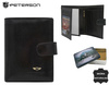 PETERSON PTN N62L-VT RFID leather wallet