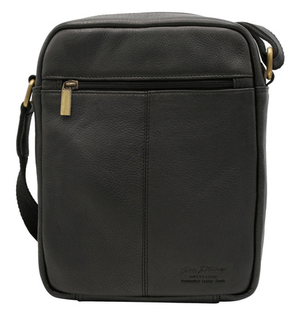 Leather bag PTN 8022-NDM BLACK