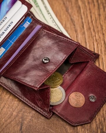 Leather wallet Always Wild N20197-VTK-D