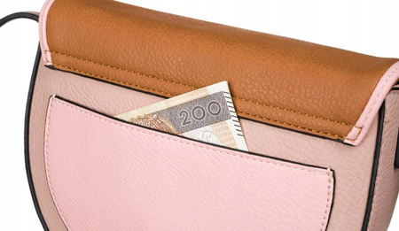 LULUCASTAGNETTE ORANGE eco leather bag