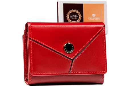 PETERSON PTN RD-17-GCL-Y RFID leather wallet
