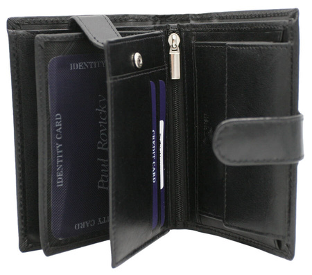 Portfel skórzany RV-75699-9-L-BCA Black