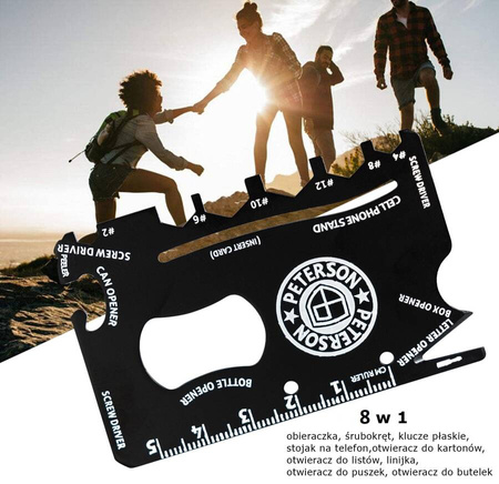 PTN Survival Card K705 Black