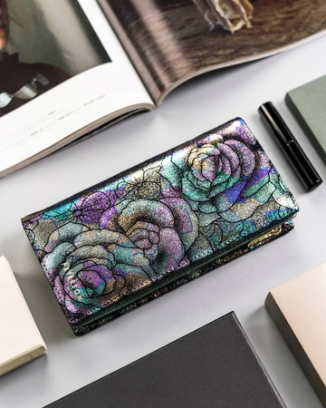 PETERSON PTN 421431-MD RFID leather wallet