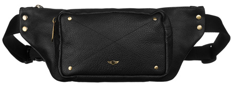 PETERSON PTN 1 BLACK leather kidney case