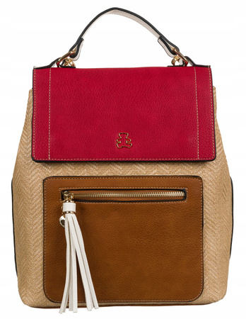 LULUCASTAGNETTE THIBERT eco leather backpack