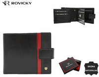 Leather wallet RFID ROVICKY 22321L-RVTP