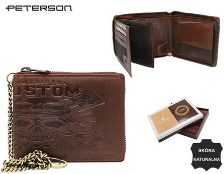 PETERSON PTN N992C-07-HWM-137 RFID leather wallet