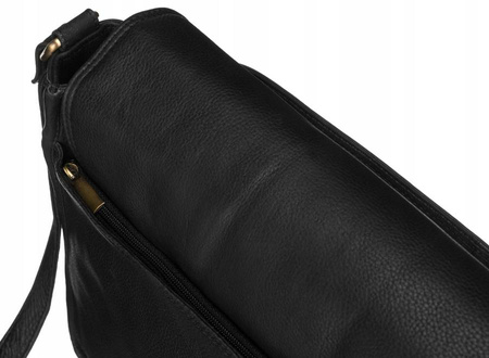 PETERSON PTN 1725-NDM leather laptop bag