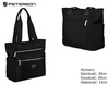 Torebka damska shopperka PTN CTY-06 Black