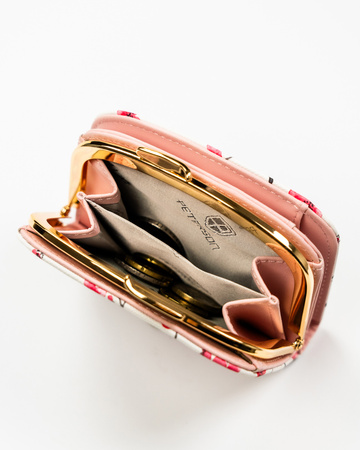 Portfel damski eko PTN 1830-F8 Orange Flower 05