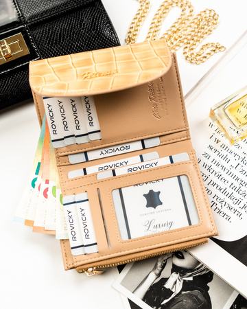 Portfel damski eko PTN-POR-05-CB Beige