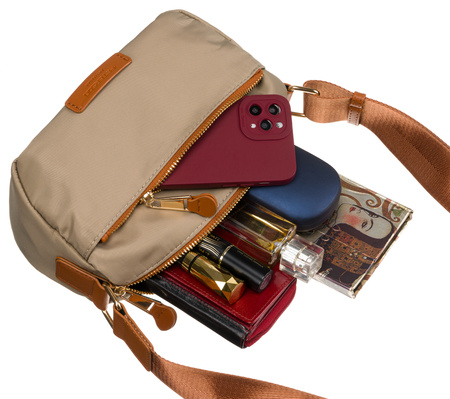 Torebka PTN JN-06 Khaki-Brown