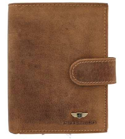 Leather Wallet PTN 339Z Cognac