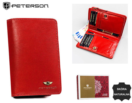PETERSON PTN 2550-BO RFID leather wallet