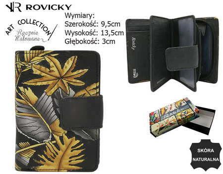 Portfel damski skórzany R-N109-ART-19