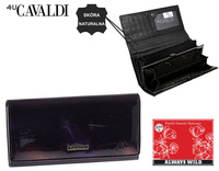 Portfel damski skóra+PU PN24-YM-BL Purple