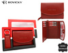 Women's Gift Set: Leather Wallet and Keychain Rovicky R-ZD-604-BG
