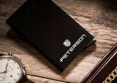 Gift Set: Men's Wallet + Card Holder PTN ZM37 Peterson