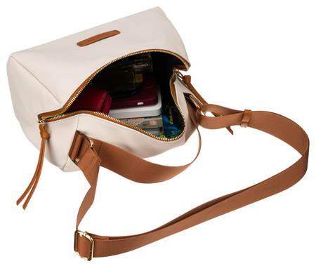 Torebka PTN JN-03 Ivory-Brown