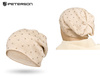 Czapka damska z domieszką wełny PTN HAT-04 Beige