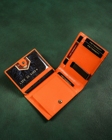 PETERSON PTN N78 2-1-1 RFID leather wallet