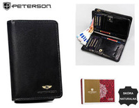 PETERSON PTN 2550-BO RFID leather wallet
