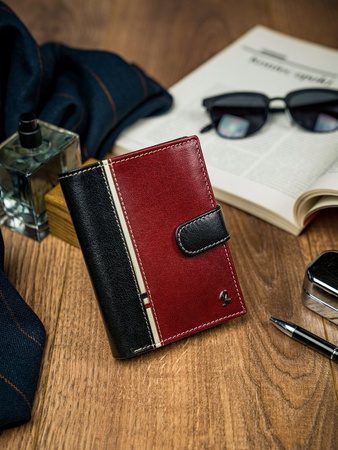 ROVICKY 326L-RBA-D RFID leather wallet