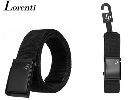 Pasek parciany BJ-B-1 Black