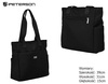 A women's shoulder shopper bag PTN CTY-04 Black
