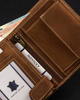 A men's wallet made of natural nubuck leather for horse enthusiasts Always Wild N4-CHM-HORSE