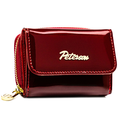 Portfel damski skórzany PTN BC-423229 Red