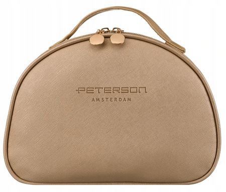 Leatherette make-up bag PETERSON PTN KOS-DA-4
