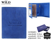 Portfel męski skórzany AW-N4-MAL R.Blue