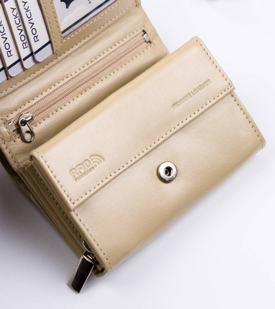 ROVICKY RFID leather wallet R-RD-02-GCL-Q