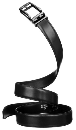 Leather and ecoPETERSON leather belt PTN AB35